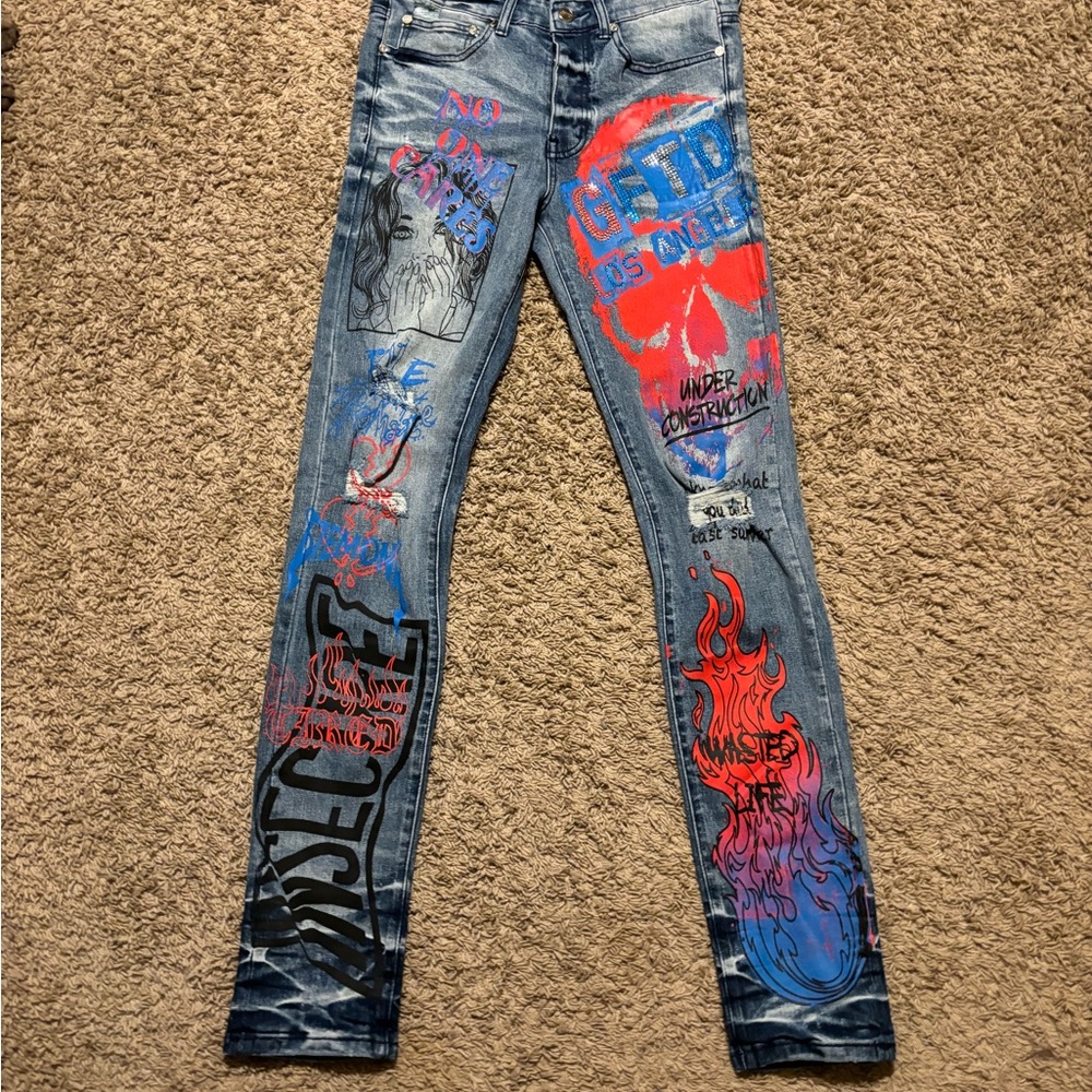GTFO Los Angeles Mens Jeans